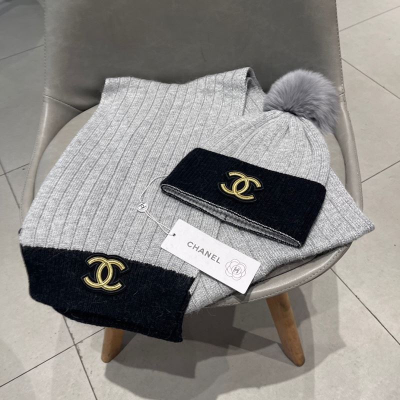 Chanel Caps Scarfs